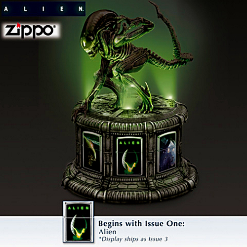 Alien Zippo Lighter