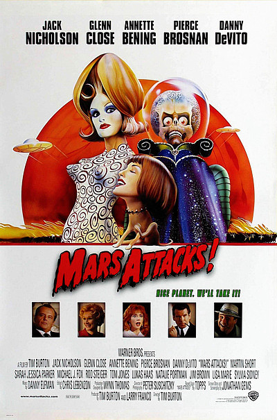 Mars Attacks! Lisa Marie alien