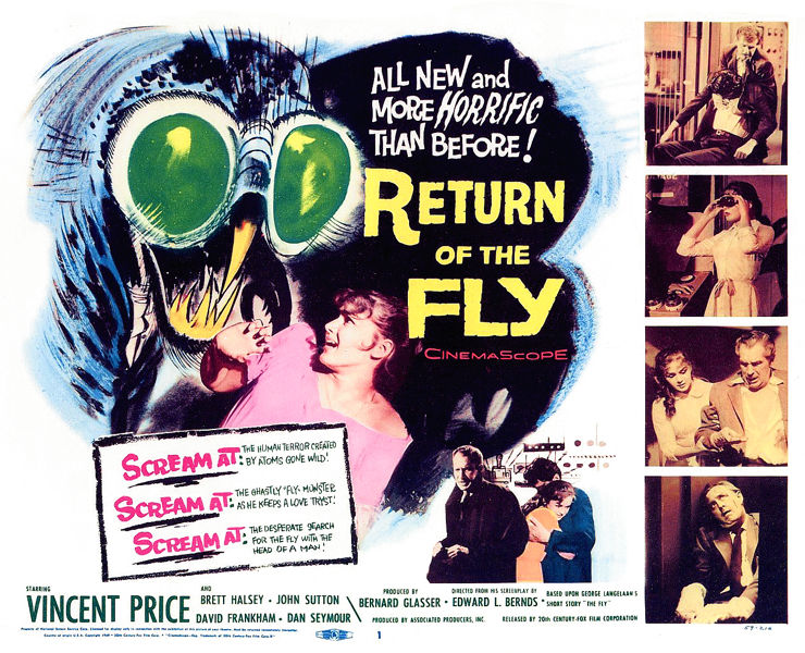 All New and More Horrific Than Before THE RETURN OF THE FLY