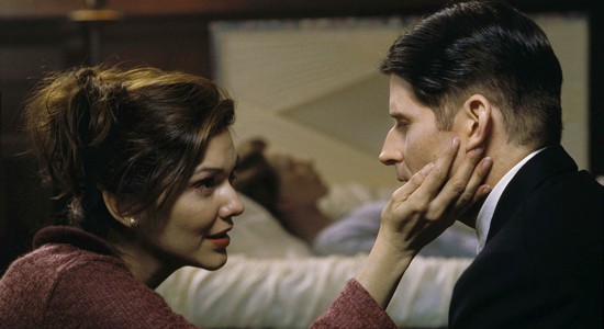 Larra Hauring and Crispin Glover