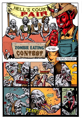 Zombie Eating Contest