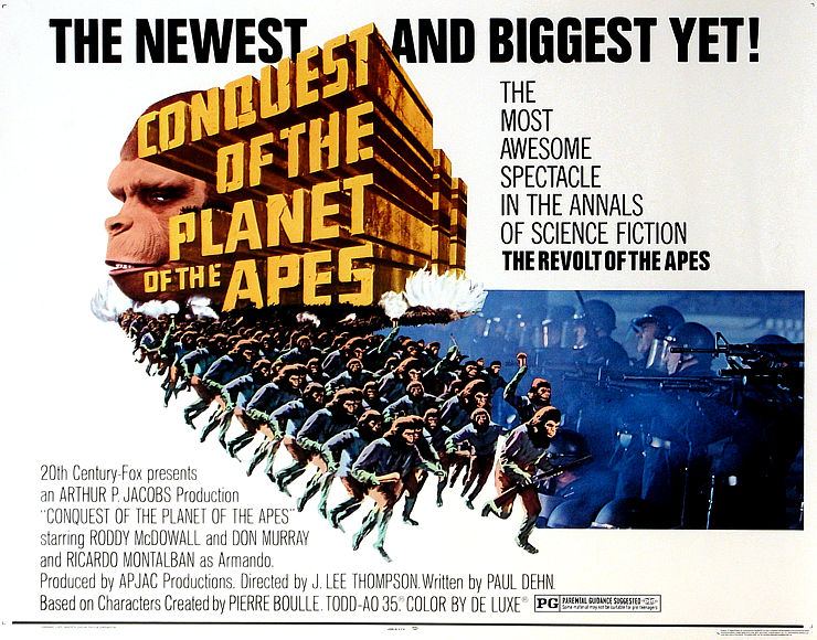 CONQUEST OF THE PLANET OF THE APES