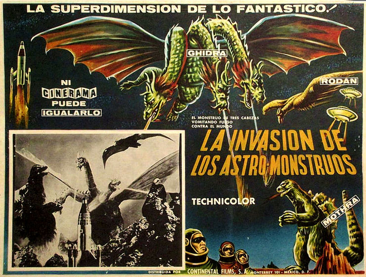 MONSTER ZERO aka INVASION OF THE ASTRO-MONSTER