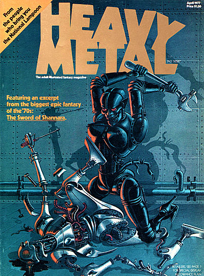 HEAVY METAL April 1977