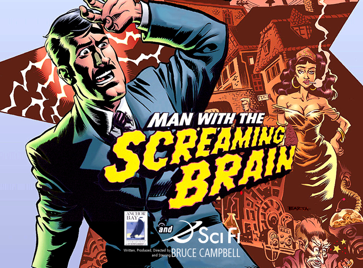 MAN WITH THE SCREAMING BRAIN