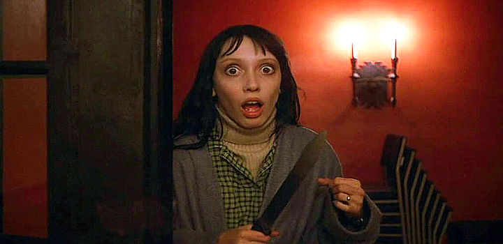 Shelley Duvall in THE SHINING