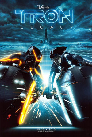 Tron Lightcycles race poster