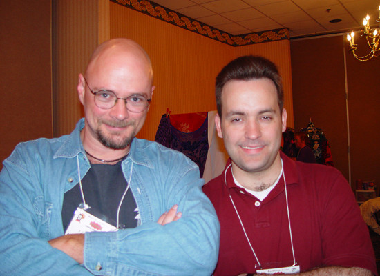 Feo and Matt in 2003